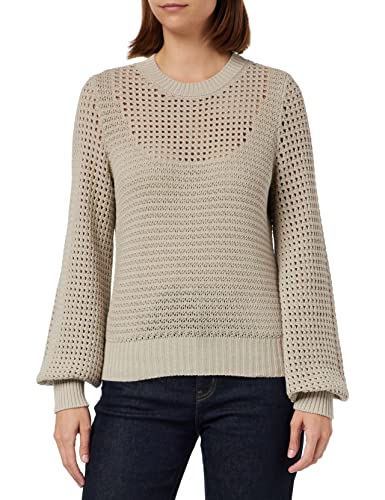 Sisley Damen L/S 105fm102d Sweater, Beige 18j, S EU von SISLEY