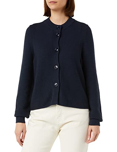 Sisley Damen L/S 105fm500c Cardigan Sweater, Dark Blue 06u, M EU von SISLEY