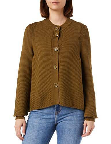 Sisley Damen L/S 105fm500c Cardigan Sweater, Military Green 3p7, L EU von SISLEY