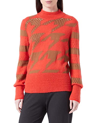 Sisley Damen L/S 1142L200Q Sweater, Multicolor 902, XS von Sisley