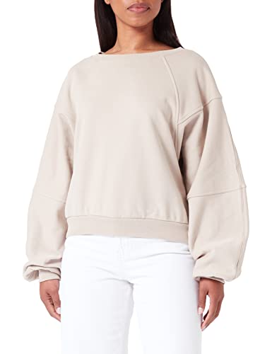 Sisley Damen Sweater L/S 33quw1002 Sweatshirt, Beige 18j, XS EU von SISLEY