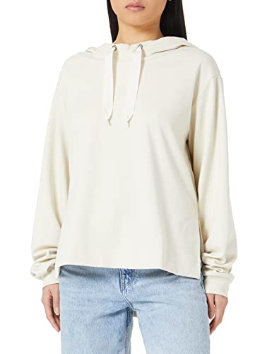 Sisley Damen Sweater W/Hood 3IPRL200A Hooded Sweatshirt, Creamy White 0L8, L von SISLEY