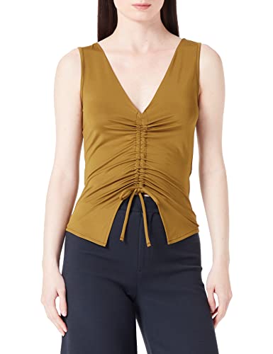 Sisley Damen Tank-top 30mpwh004 T Shirt, Military Green 022, S EU von SISLEY