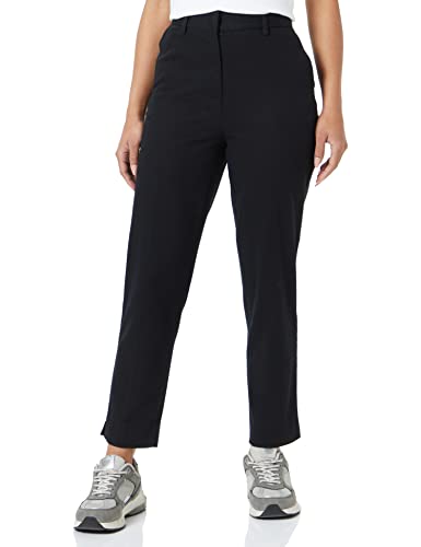 Sisley Damen Trousers 45K5LF00V Pants, Black 100, 34 von SISLEY