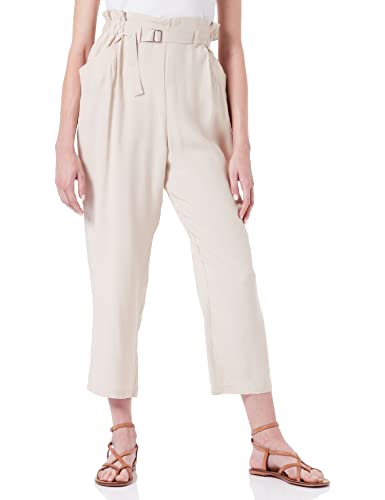 Sisley Damen Trousers 4B5FLF015 Pants, Creamy White 38U, 38 von SISLEY