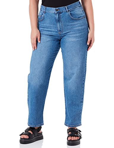 Sisley Damen Trousers 4IQWLE00Z Jeans, Blue Denim 901, 33 von SISLEY