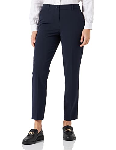 Sisley Damen Trousers 4KVX55AE7 Pants, Dark Blue 06U, 40 von Sisley