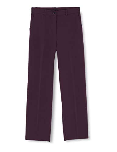 Sisley Damen Trousers 4KVXLF01E Pants, Plum 35N, 38 von Sisley