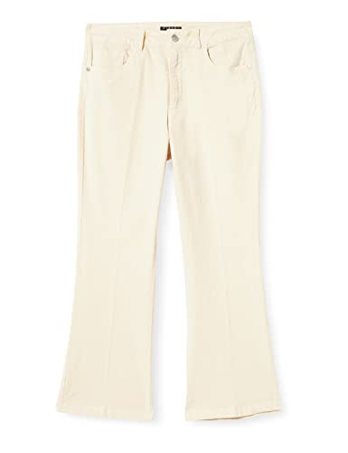 Sisley Damen Trousers 4MPX576B6 Jeans, Creamy White 0L8, 25 von SISLEY