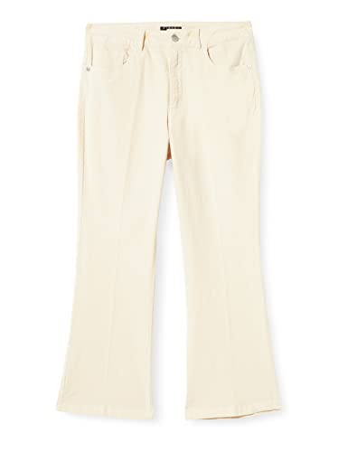 Sisley Damen Trousers 4MPX576B6 Jeans, Creamy White 0L8, 28 von SISLEY