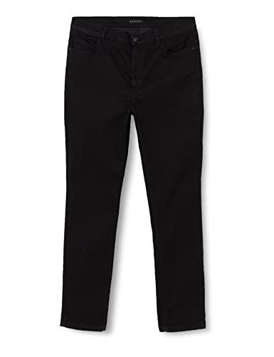 Sisley Damen Trousers 4OE7575T7 Jeans, Black Denim 811, 25 von Sisley