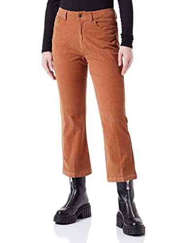 Sisley Damen Trousers 4mpx576b6 Pants, Brown 11q, 26 EU von SISLEY