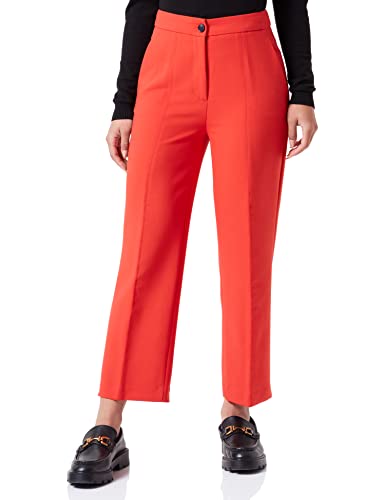 Sisley Damen Trousers 4olvlf025 Pants, Brick Red 1w4, 36 EU von SISLEY