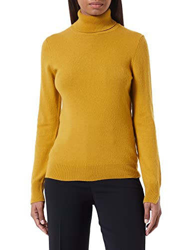 Sisley Damen Turtle Neck 102HM2174 Sweater, Mustard 9P8, M von SISLEY