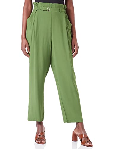 Sisley Damen broek 4b5flf015 Pants, 902 Verde, 46 EU von SISLEY