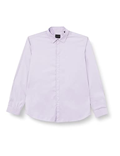 Sisley Herren 5elcsq01j Shirt, Lilac 904, 46 EU von SISLEY