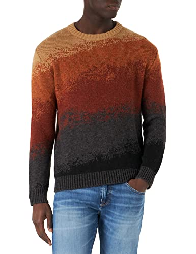 Sisley Herren L/S 113RT1018 Sweater, Multicolor 901, M von SISLEY