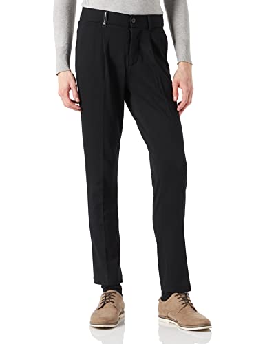 Sisley Herren Trousers 4N5SSF007 Pants, Black 100, 50 von SISLEY