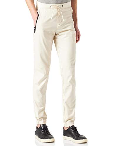 Sisley Herren Trousers 4SBKSF00D Pants, Creamy White 0L8, 46 von SISLEY
