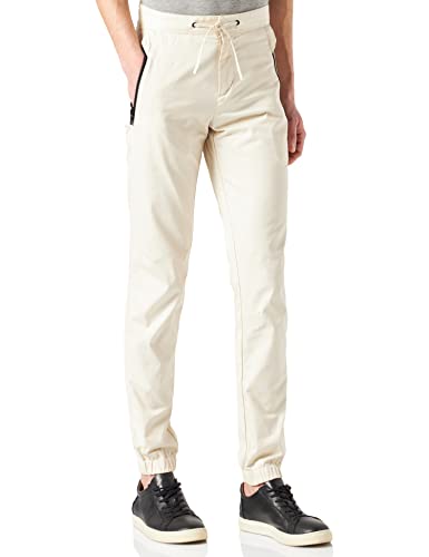 Sisley Herren Trousers 4SBKSF00D Pants, Creamy White 0L8, 50 von SISLEY