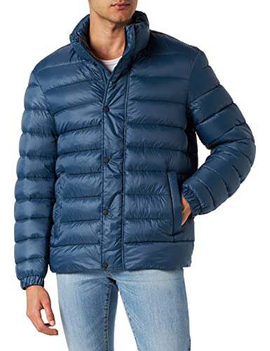 Sisley Men's 2BA2SN01J Jacket, Blue 37T, L von SISLEY