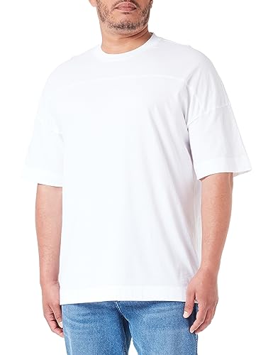 Sisley Men's 3096S1022 T-Shirt, White 101, S (2er Pack) von SISLEY