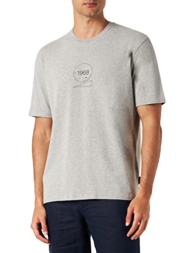 Sisley Men's 3I8XS101Z T-Shirt, Grey 501, XXL von SISLEY