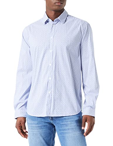 Sisley Men's 5OATSQ01R Shirt, Multicolor 911, L von Sisley