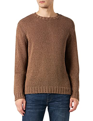 Sisley Men's L/S 109DS101M Sweater, Beige 7U6, S von SISLEY