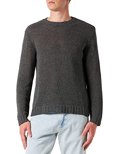 Sisley Men's L/S 109DS101M Sweater, Blue 75F, S von SISLEY