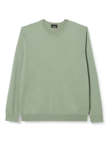 Sisley Men's L/S 10F2S1C78 Sweater, Green 075, XXL von SISLEY