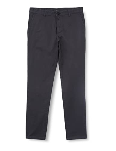 Sisley Men's Trousers 4AIHSF021 Pants, Dark Grey 19E, 44 von SISLEY