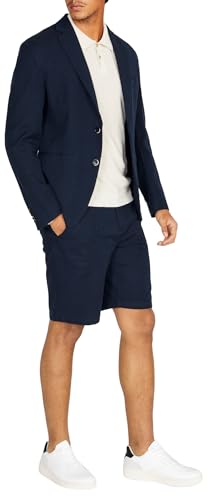 Sisley Mens Bermuda 418XS900N Shorts, Dark Blue 06U, 44 von SISLEY