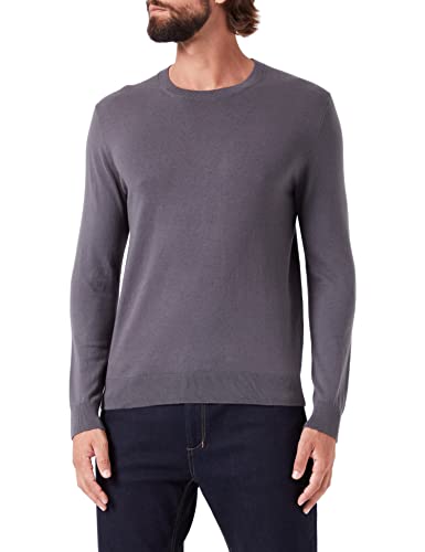 Sisley Herren L/S 10F2S1C78 Sweater, Dark Grey 0H7, S von SISLEY