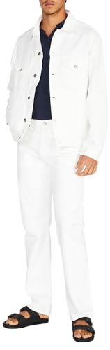 Sisley Mens Trousers 4UEGSE01G Pants, Snow White Denim 074, 29 von SISLEY