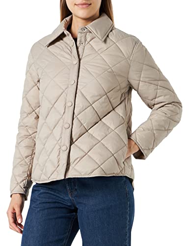 Sisley Women's 2BA2LN01X Jacket, Beige 18J, 34 von SISLEY