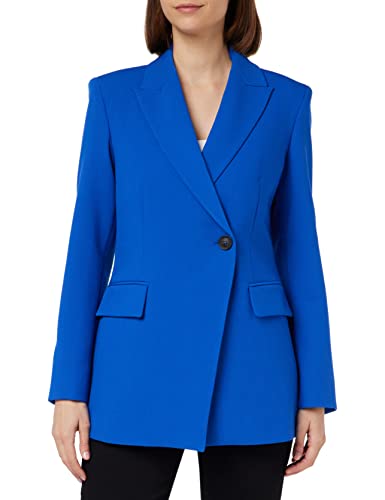 Sisley Women's 2OLVLW00X Jacket, Bright Blue 36U, 42 von SISLEY