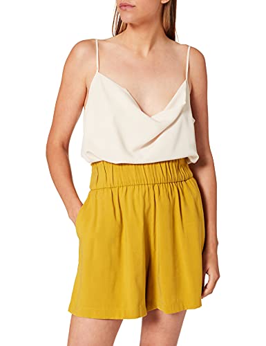 Sisley Women's 4WVM592N6 Shorts, Gold Yellow 32W, 32 von SISLEY