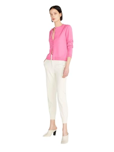 Sisley Women's L/S 14ETM5203 Cardigan Sweater, Fuchsia 258, XS von SISLEY