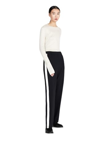 Sisley Women's Trousers 44YKLF02L Pants, Black 100, 38 von SISLEY