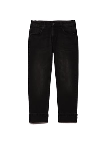 Sisley Women's Trousers 44ZALE01J Jeans, Black Denim 800, 33 von SISLEY