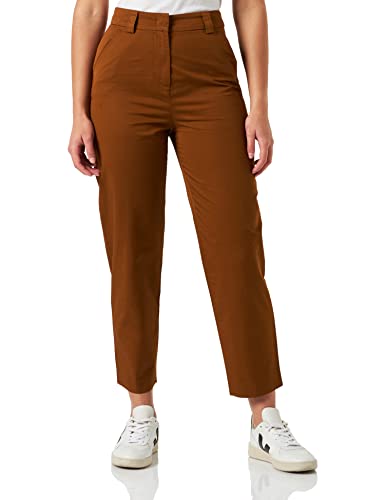 Sisley Women's Trousers 4NNSLF02N Pants, Brown 30D, 34 von SISLEY