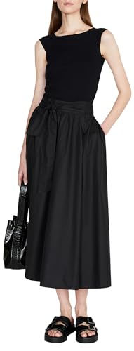 Sisley Womens 41M6L001D Skirt, Black 100, 38 von SISLEY