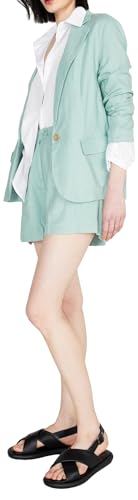 Sisley Womens 484QL900Q Shorts, Aqua 18E, 36 von SISLEY