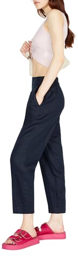 Sisley Womens Trousers 4AGHLF00S Pants, Dark Blue 06U, 34 von SISLEY