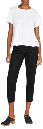 Sisley Womens Trousers 4IULLF00V Pants, Black 100, 42 von SISLEY