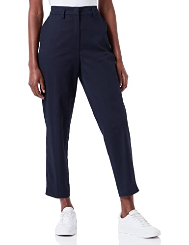 Sisley Womens Trousers 4IULLF00V Pants, Dark Blue 06U, 40 von SISLEY