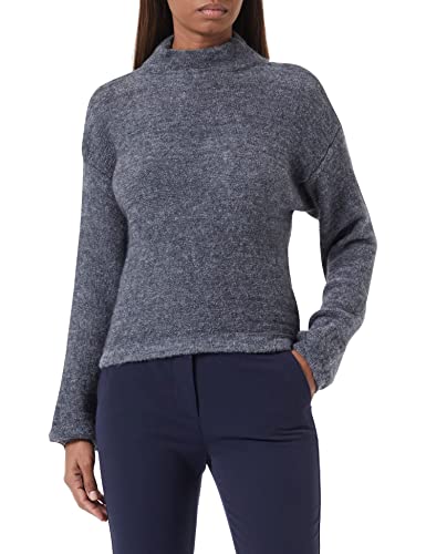 Sisley Damen Turtle Neck Sw. L/S 1142m200m Sweater, Dark Grey 69w, XS EU von SISLEY