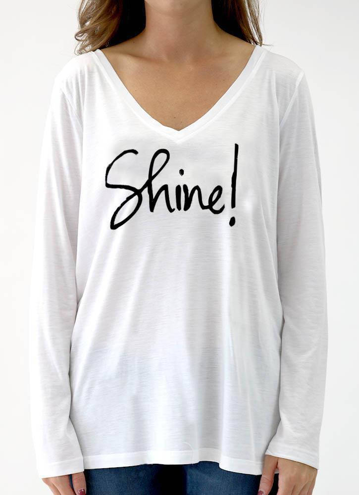 Lange Ärmel Flowy Glauben von SissiandCo