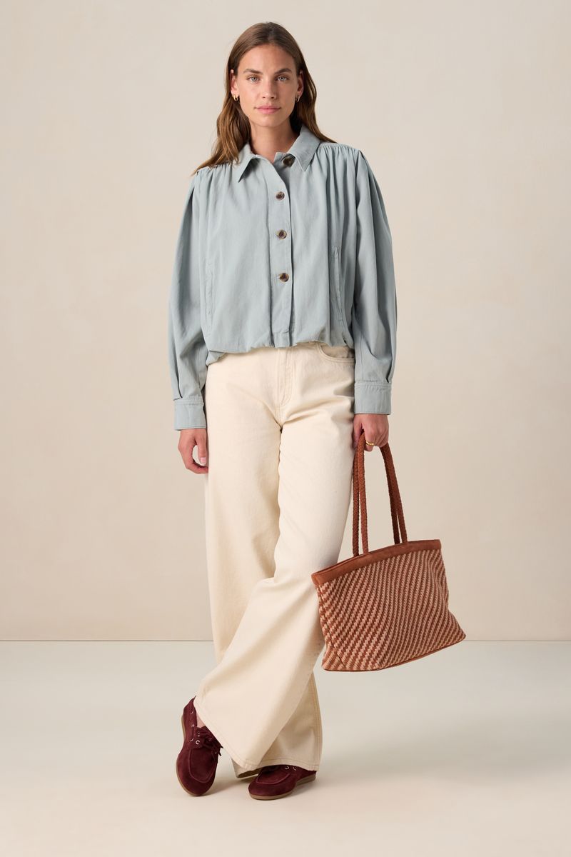 Jacke Mit Ballonärmeln - Blau Jacke Mit Ballonärmeln - Blau von Sissy-Boy